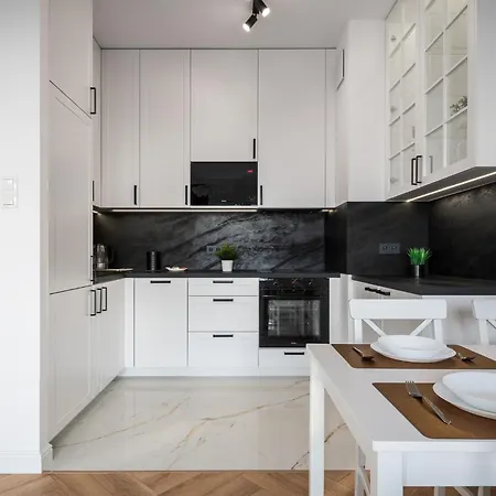 Panorama Viev 22th Floor Free Garage By Perfect 2211 아파트 바르샤바
