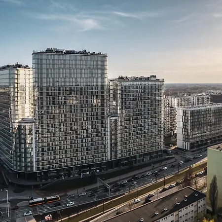 Apartment Panorama Viev 22th Floor Free Garage By Perfect 2211 Warsaw