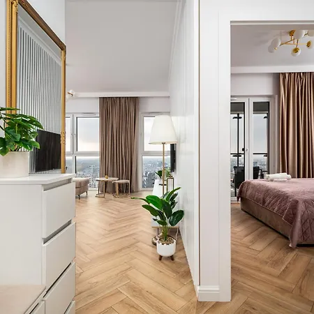 Panorama Viev 22th Floor Free Garage By Perfect 2211 * Varšava