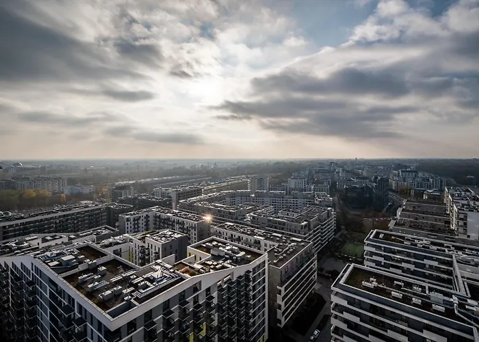 Panorama Viev 22th Floor Free Garage By Perfect 2211 * Warszawa