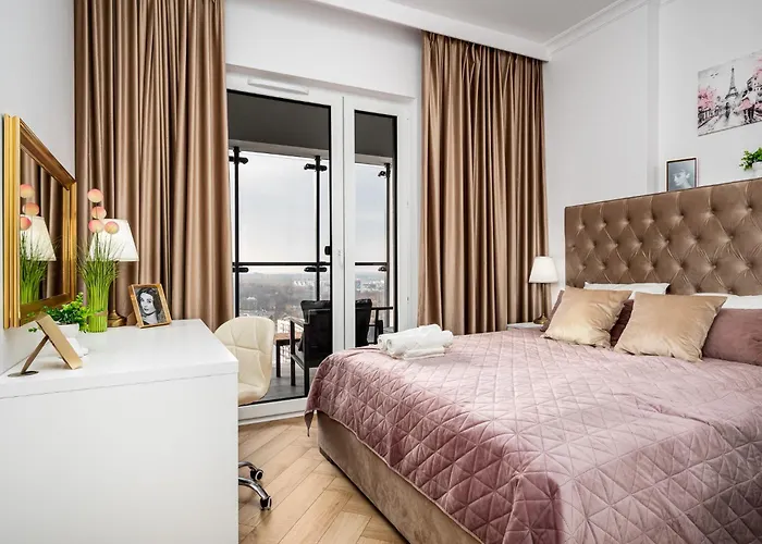 Panorama Viev 22th Floor Free Garage By Perfect 2211 Apartament Warszawa